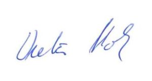 Hoth, Dieter Unterschrift